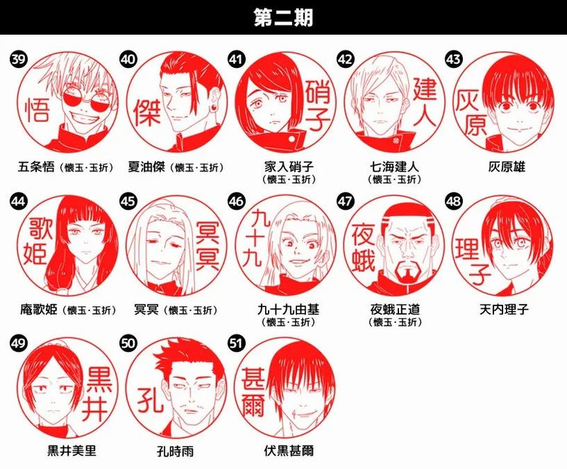 Jujutsu Kaisen Hanko 4 Jujutsu Kaisen Hanko 4
